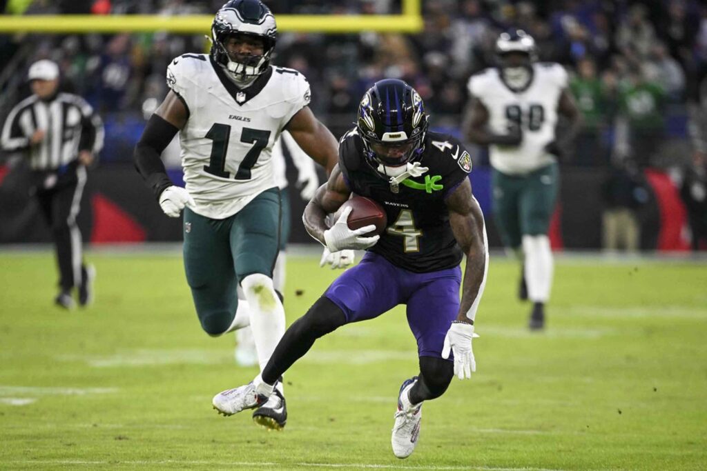 Baltimore Ravens Vs Philadelphia Eagles Match Player Stats Revealed 1 Baltimore Ravens Vs Philadelphia Eagles Match Player Stats