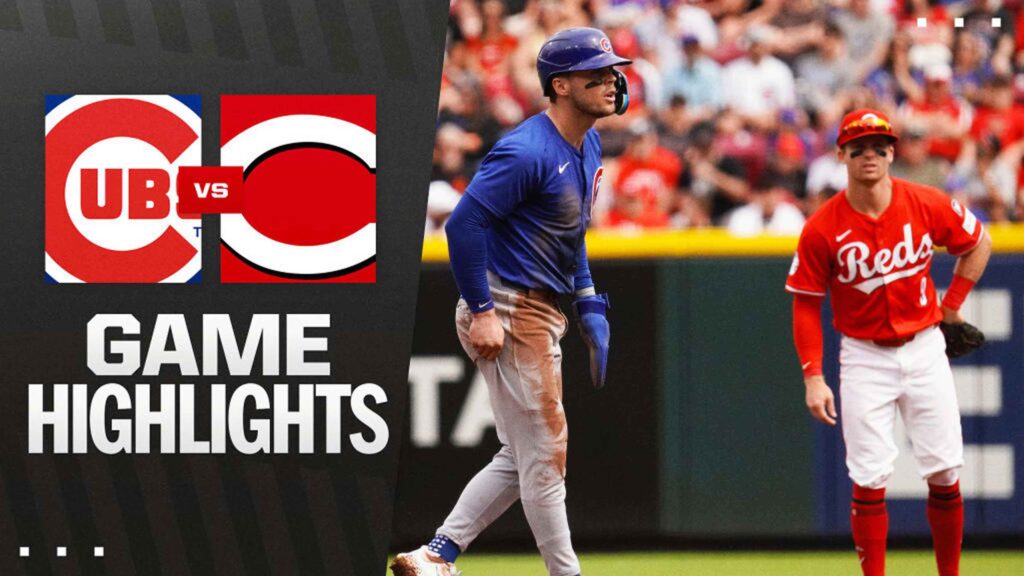 Chicago Cubs Vs Cincinnati Reds Match Player Stats