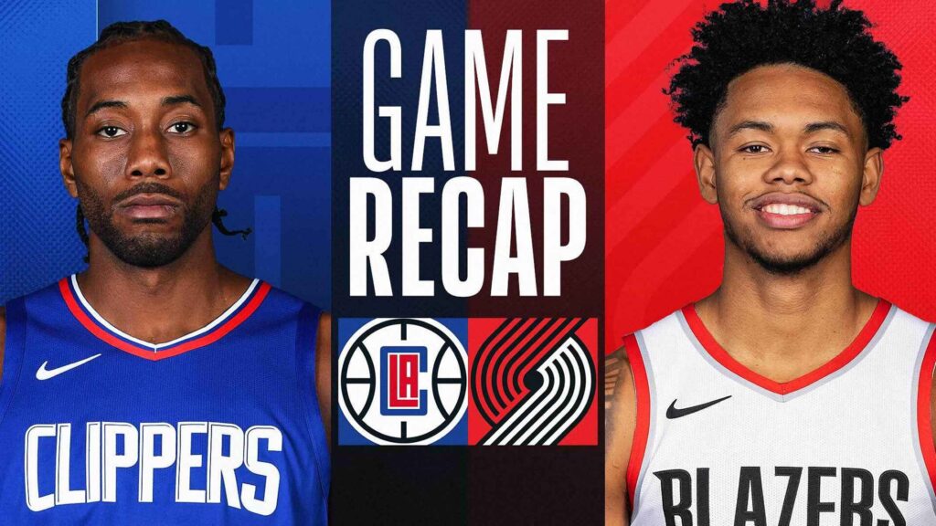 La Clippers Vs Portland Trail Blazers Match Player Stats Revealed 1 La Clippers Vs Portland Trail Blazers Match Player Stats
