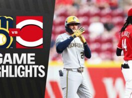 Milwaukee Brewers vs Cincinnati Reds Match Player Stats