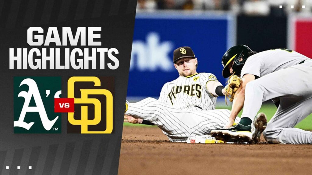 Oakland Athletics Vs Padres Match Player Stats: Who Dominated? 1 Oakland Athletics Vs Padres Match Player Stats