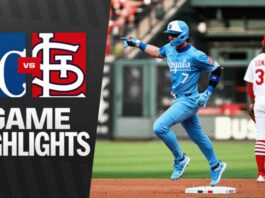 St. Louis Cardinals Vs Kansas City Royals Match Player Stats