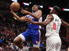76ers Vs Miami Heat Match Player Stats