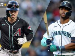 Arizona Diamondbacks Vs Seattle Mariners Match Player Stats