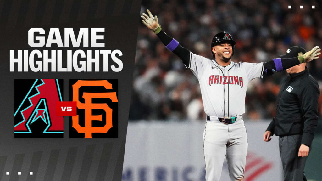 Arizona Diamondbacks vs San Francisco Giants Match Player Stats