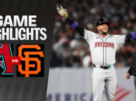 Arizona Diamondbacks vs San Francisco Giants Match Player Stats