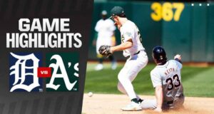 Detroit Tigers Vs Oakland Athletics Match Player Stats Revealed Detroit Tigers Vs Oakland Athletics Match Player Stats