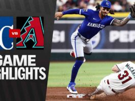 Diamondbacks Vs Kansas City Royals Match Player Stats