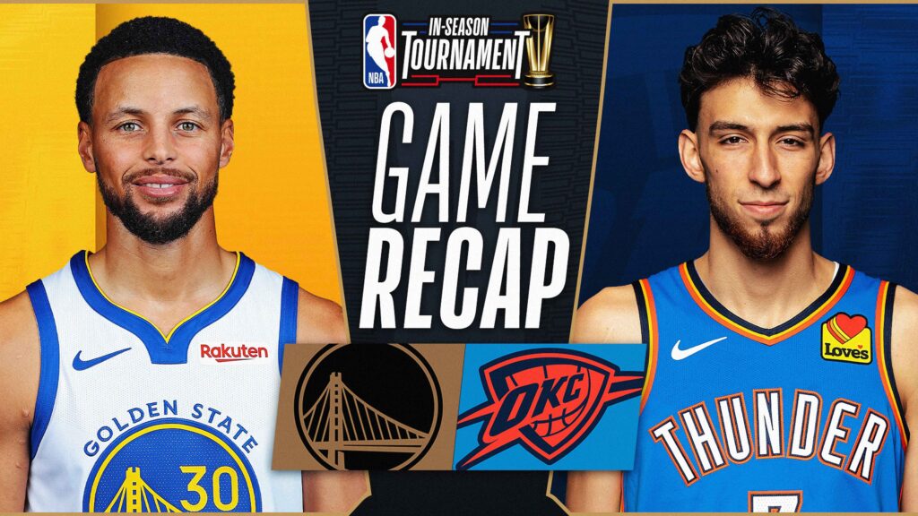 Golden State Warriors Vs Oklahoma City Thunder Match Player Stats