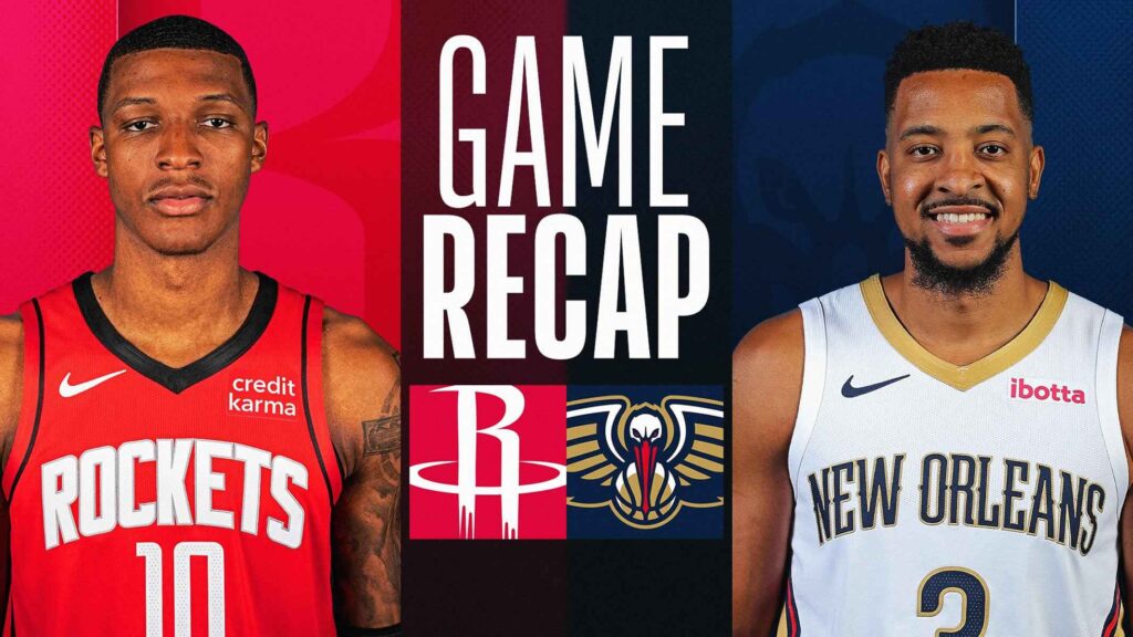 Houston Rockets Vs New Orleans Pelicans Match Player Stats Revealed! 1 Houston Rockets Vs New Orleans Pelicans Match Player Stats