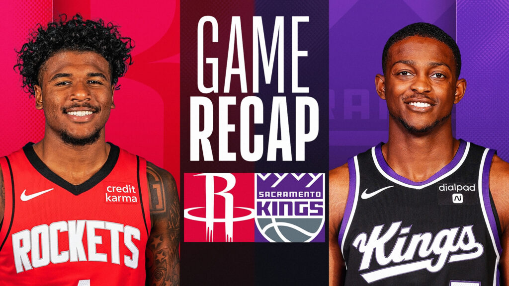 Houston Rockets Vs Sacramento Kings Match Player Stats Revealed! 1 Houston Rockets Vs Sacramento Kings Match Player Stats