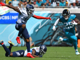 Jacksonville Jaguars vs Tennessee Titans Match Player Stats
