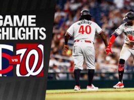Minnesota Twins Vs Washington Nationals Match Player Stats
