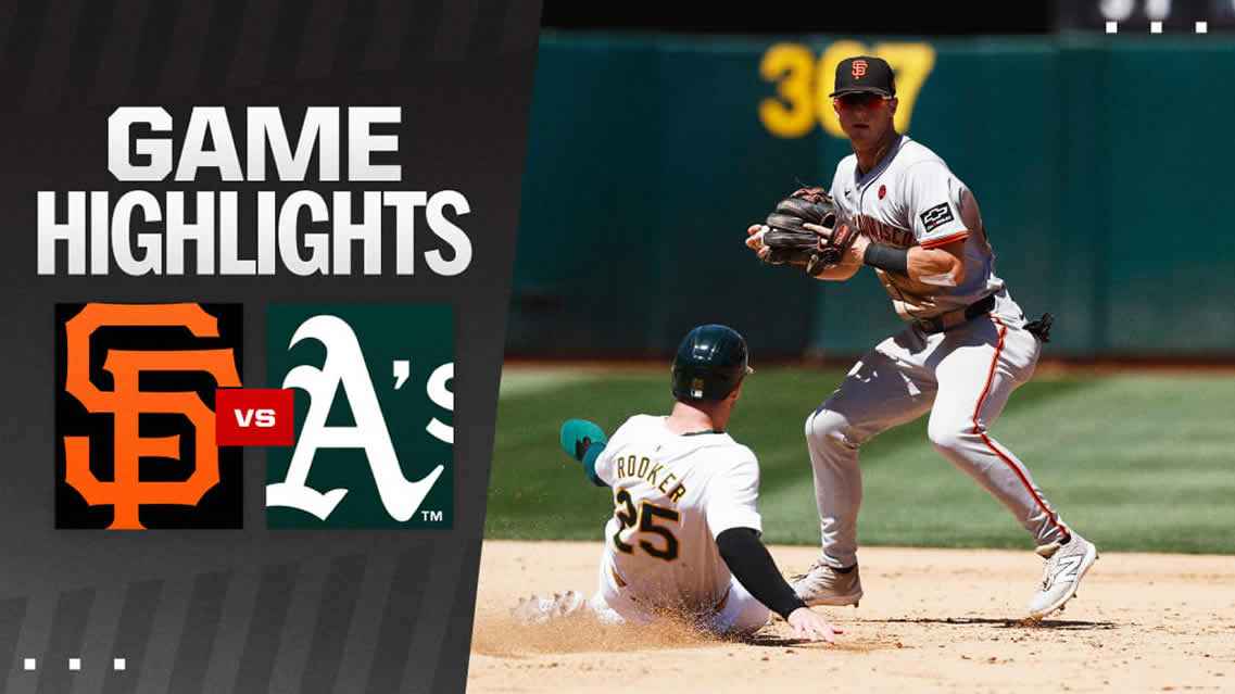 Oakland Athletics Vs San Francisco Giants Match Player Stats Revealed Oakland Athletics Vs San Francisco Giants Match Player Stats