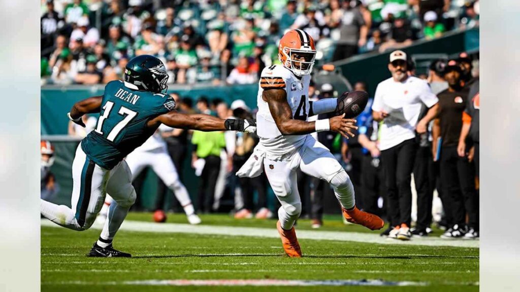 Philadelphia Eagles Vs Cleveland Browns Match Player Stats