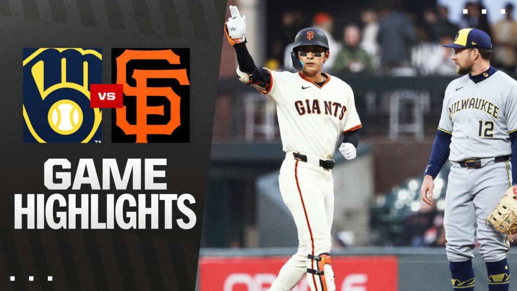 San Francisco Giants Vs Milwaukee Brewers Match Player Stats Reveal Secrets 1 San Francisco Giants Vs Milwaukee Brewers Match Player Stats