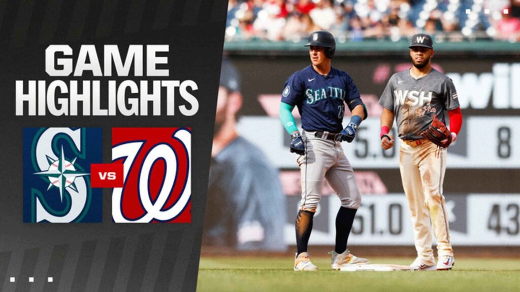 Seattle Mariners Vs Washington Nationals Match Player Stats Revealed 1 Seattle Mariners Vs Washington Nationals Match Player Stats
