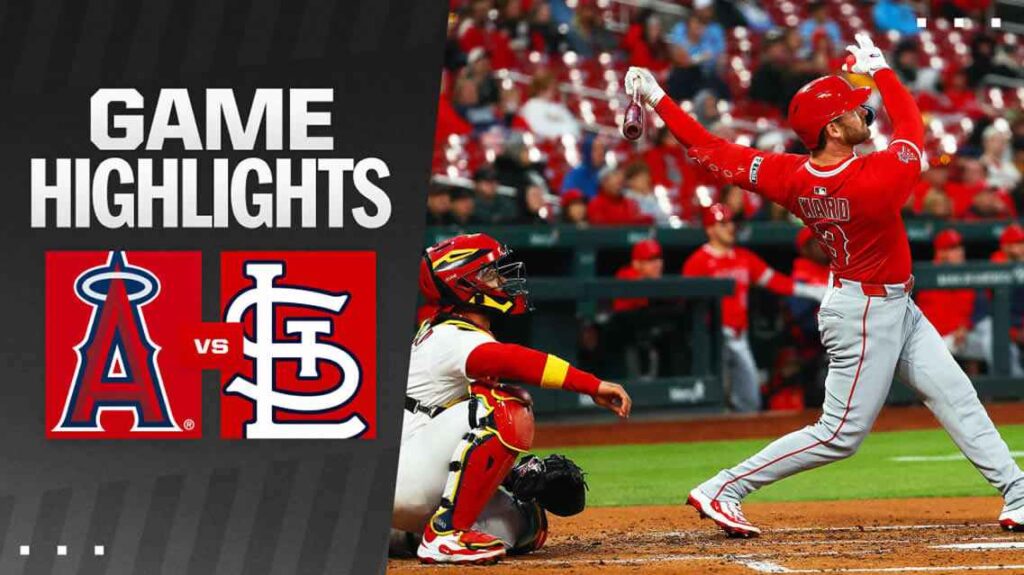 St. Louis Cardinals Vs Los Angeles Angels Match Player Stats Revealed 1 St. Louis Cardinals Vs Los Angeles Angels Match Player Stats