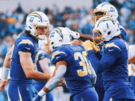 Tennessee Titans Vs Chargers Match Player Stats