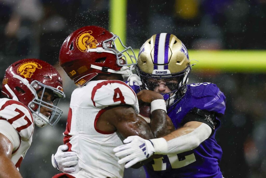 USC Trojans Football Vs Washington Huskies Player Stats