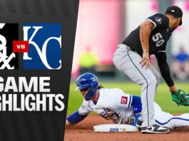 White Sox Vs Kansas City Royals Match Player Stats