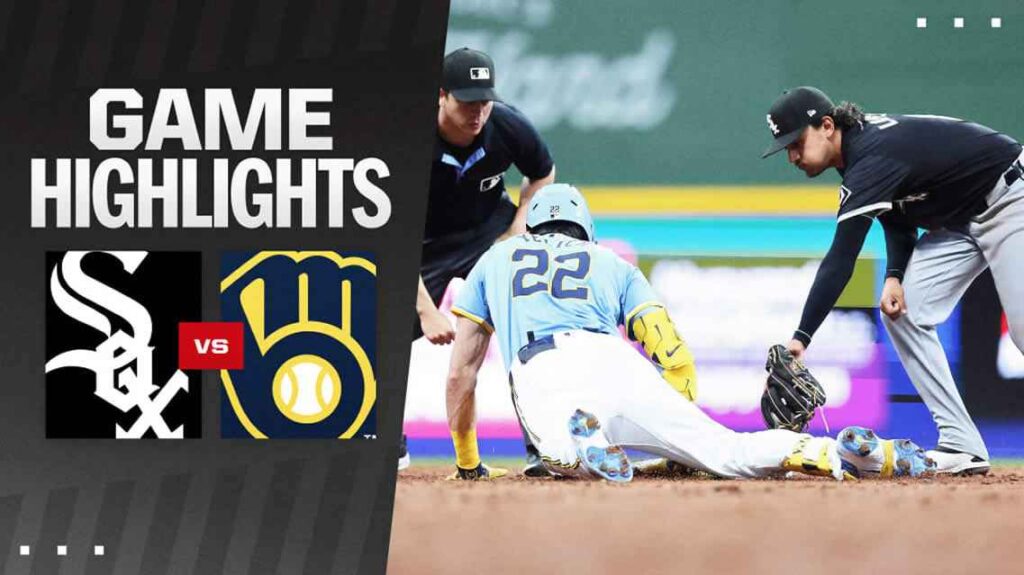 White Sox Vs Milwaukee Brewers Match Player Stats
