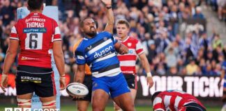 Bath Rugby Dominates Gloucester in 38-17 Victory to Lead Premiership Standings bath-rugby-dominates-gloucester-in-38-17-victory-to-lead-premiership-standings