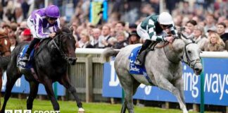 Gewan triumphs over Gstaad in Dewhurst Stakes at Newmarket gewan-triumphs-over-gstaad-in-dewhurst-stakes-at-newmarket