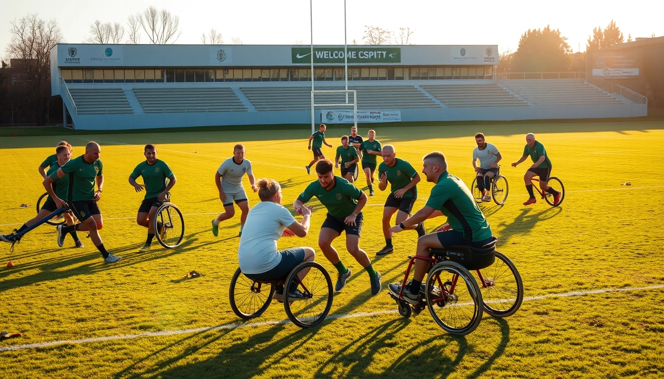 Case study: A day at an inclusive rugby club