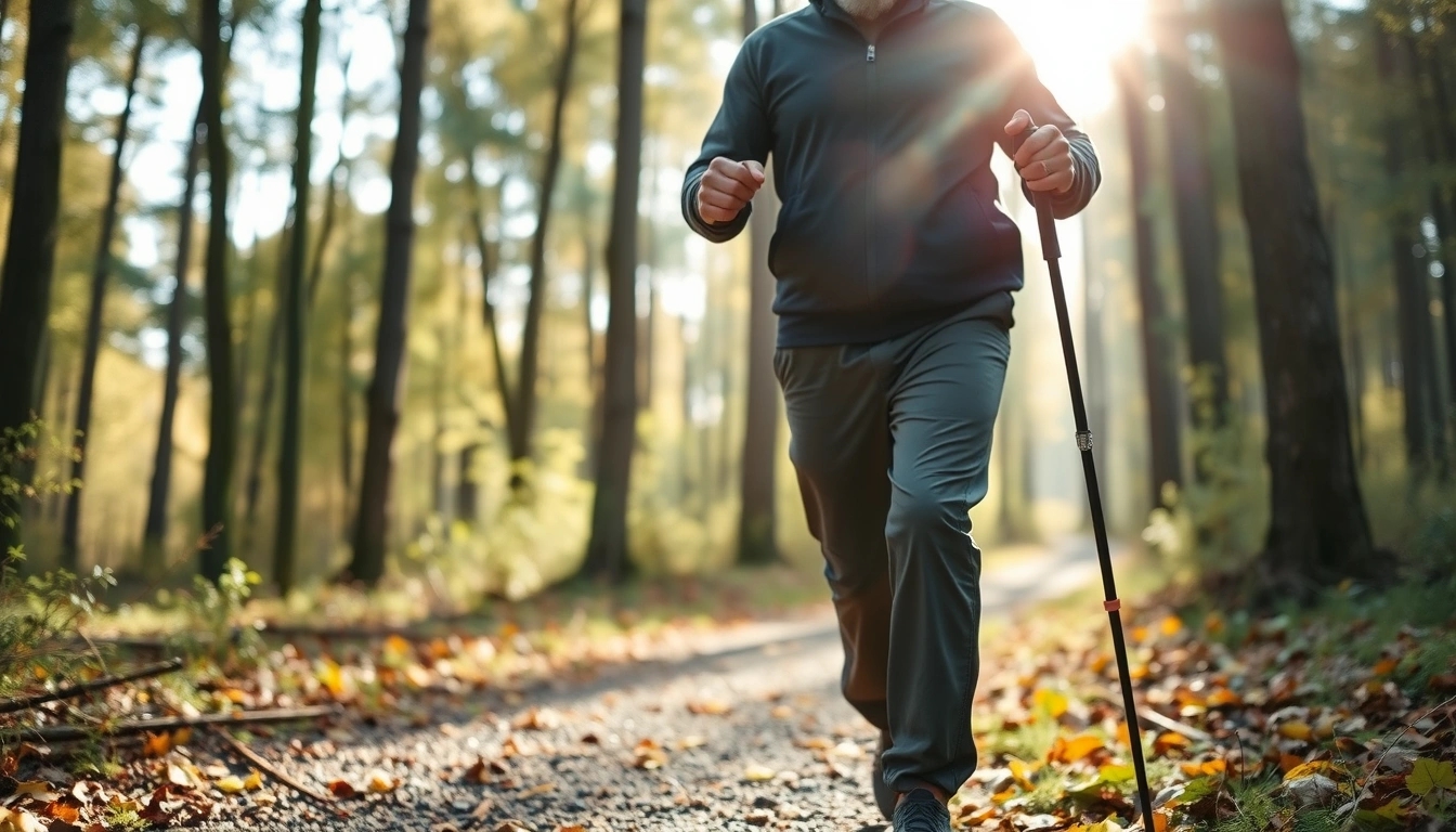 Best low-impact sports for over 40s 1 Walking and Nordic walking: Simple yet effective