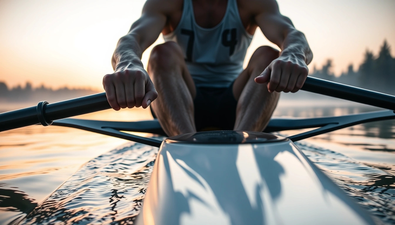 Best low-impact sports for over 40s 3 Rowing: Full-body workout with low impact