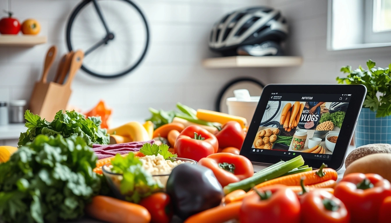 Channels focusing on nutrition for athletes