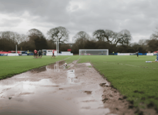 Burstow Park Pitch Drainage Crisis Floods Out Weekend Fixtures Burstow Park Pitch Drainage Crisis Floods Out Weekend Fixtures