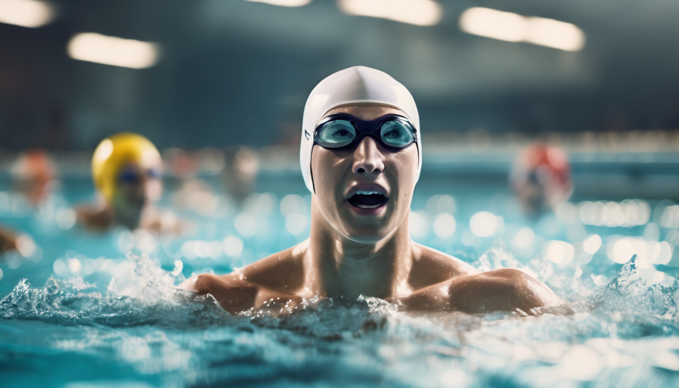 Community Reactions and Impact of the Swimmer's Feat