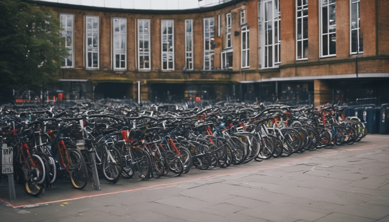 Designated Bike Parking Areas at Major London Sports Venues