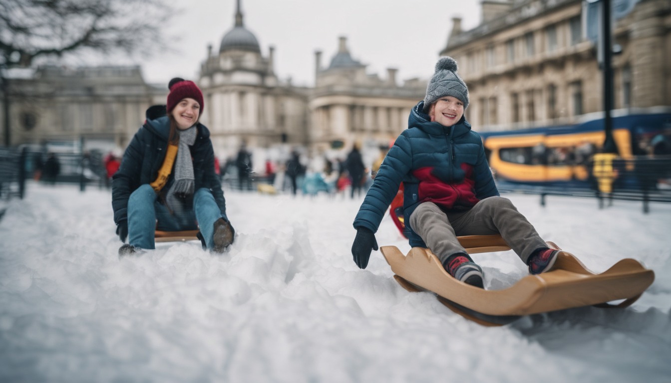 Discover Seasonal Sledging Spots for Free Fun in London