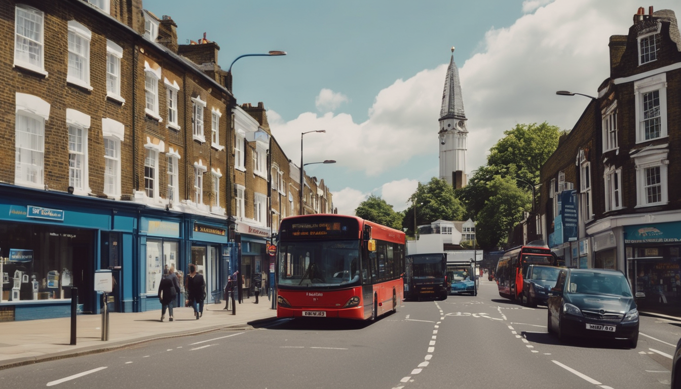 Historic Lewisham Town Center Routes