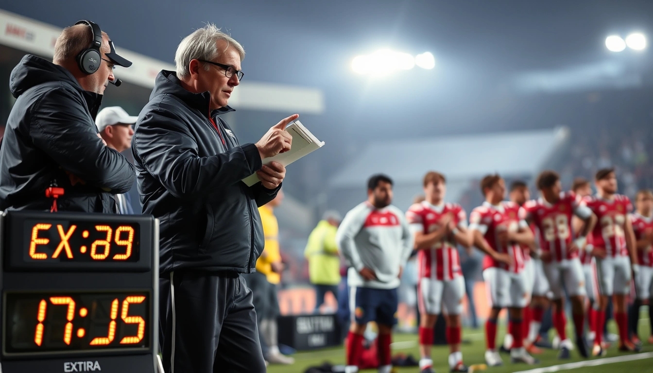 Substitution Strategies: Coaches’ Last Gamble