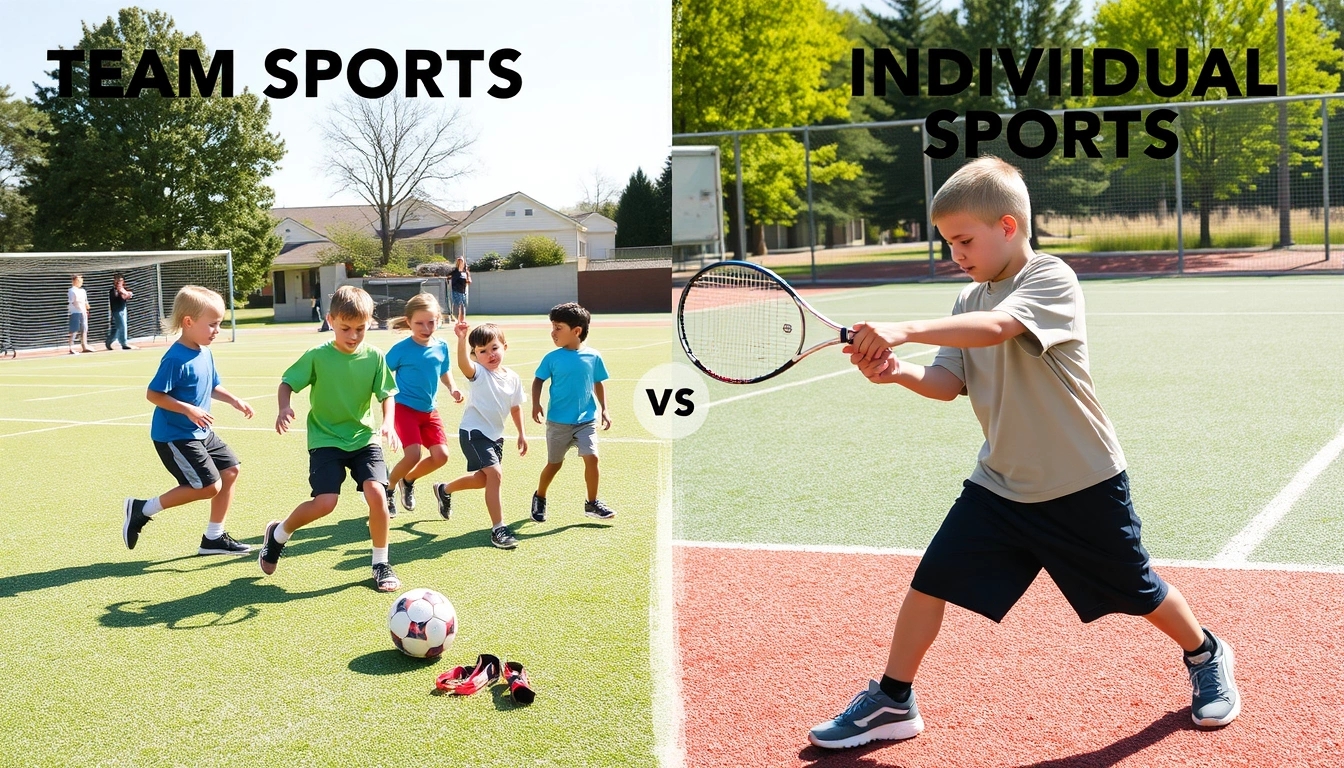 How to choose the right sport for your child 1 Team Sports vs. Individual Sports