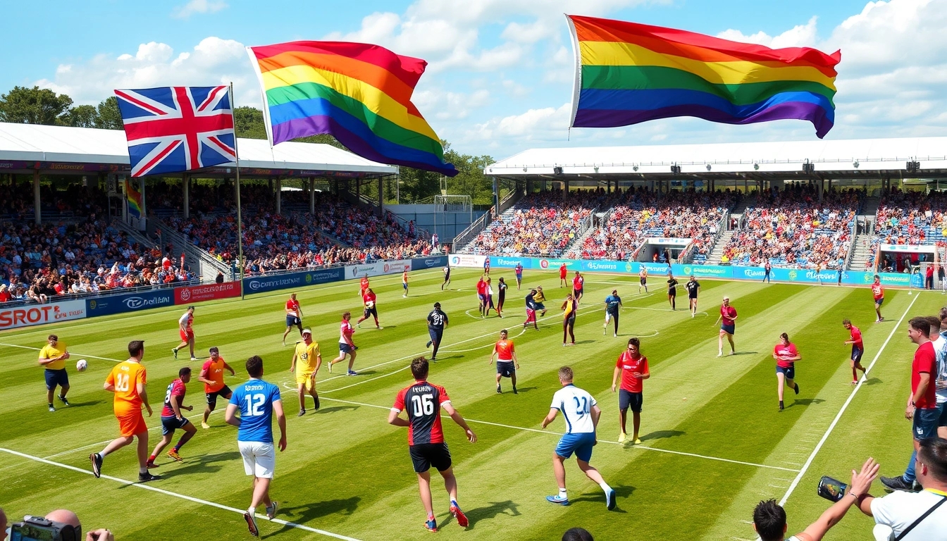 Events and tournaments celebrating LGBTQ+ sports communities