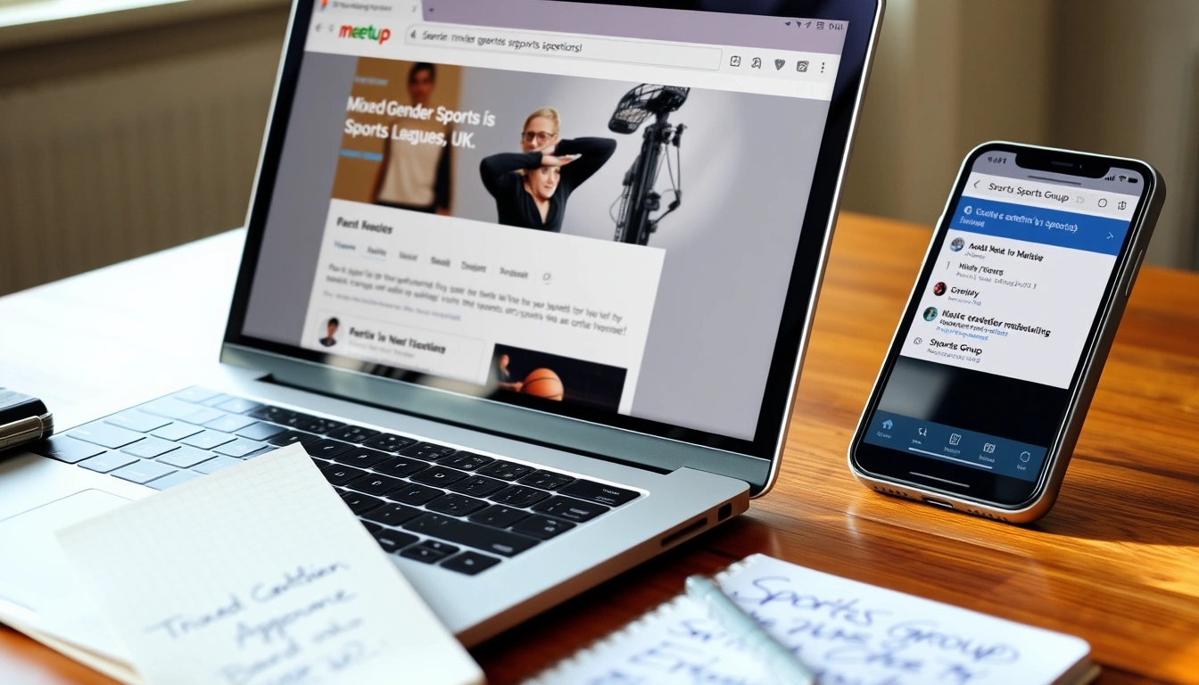 How to find mixed-gender sports leagues in the UK 2 Using Meetup and Other Social Platforms