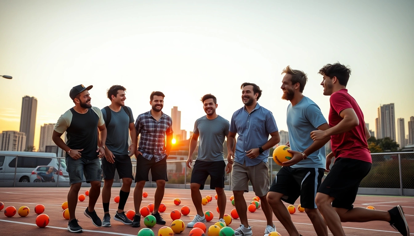 Social perks of joining a dodgeball league