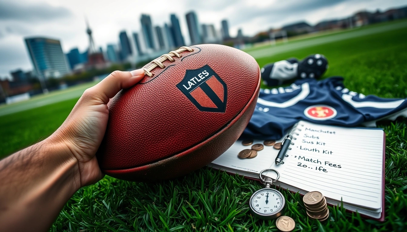 Costs involved in joining a Sunday league team