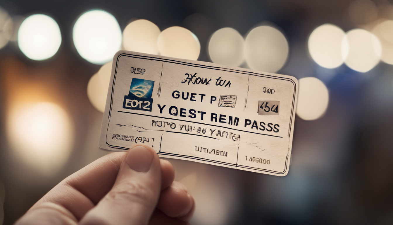 How to Obtain and Redeem Your Guest Pass