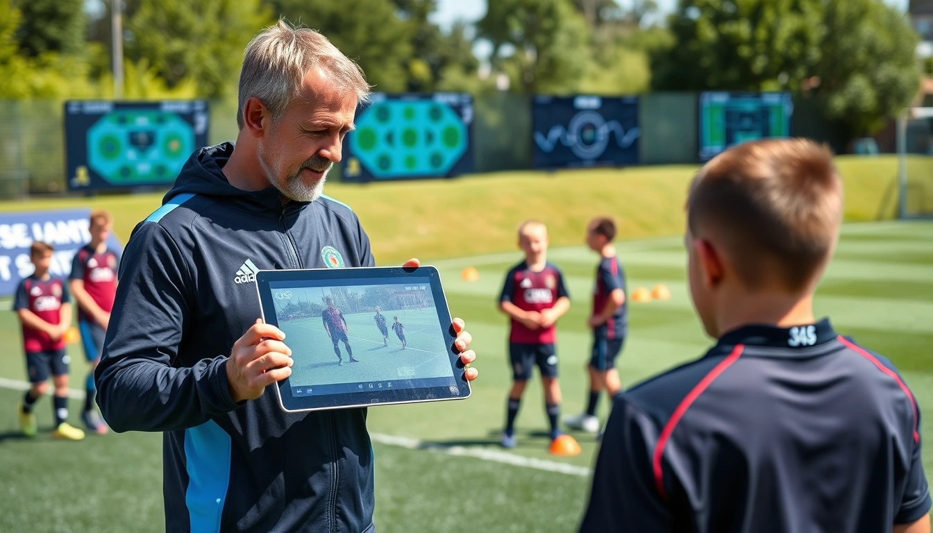 Using Technology in Youth Football Coaching
