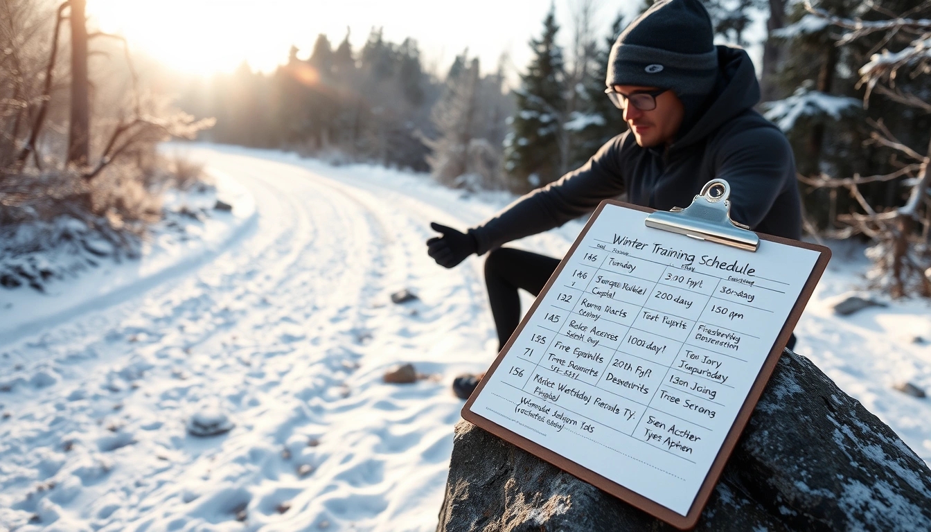 How to stay motivated during winter training 1 Creating a winter training schedule