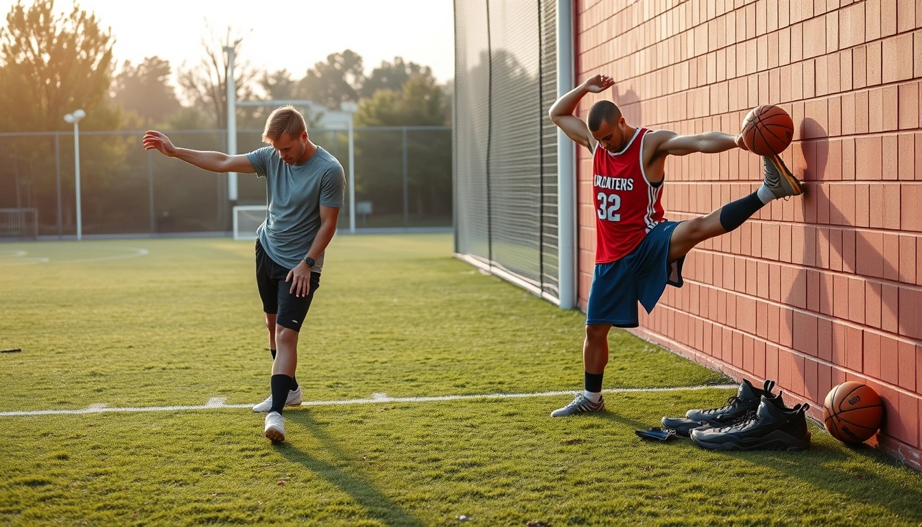 How to stretch properly before playing 2 Stretching routines for different sports