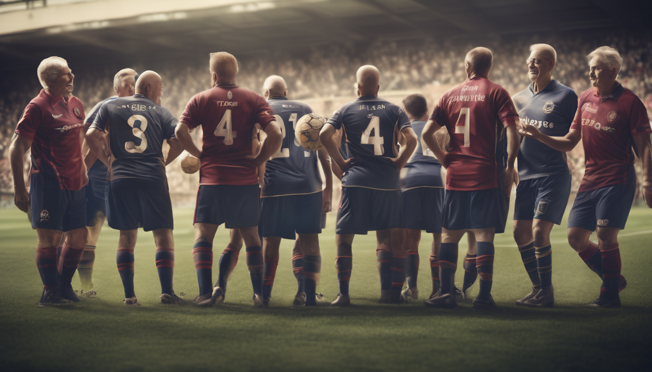 Key Clubs and Teams Participating in the Over-40s Leagues