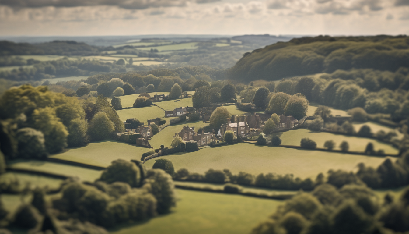 Overview of Limpsfield Chart Running Routes