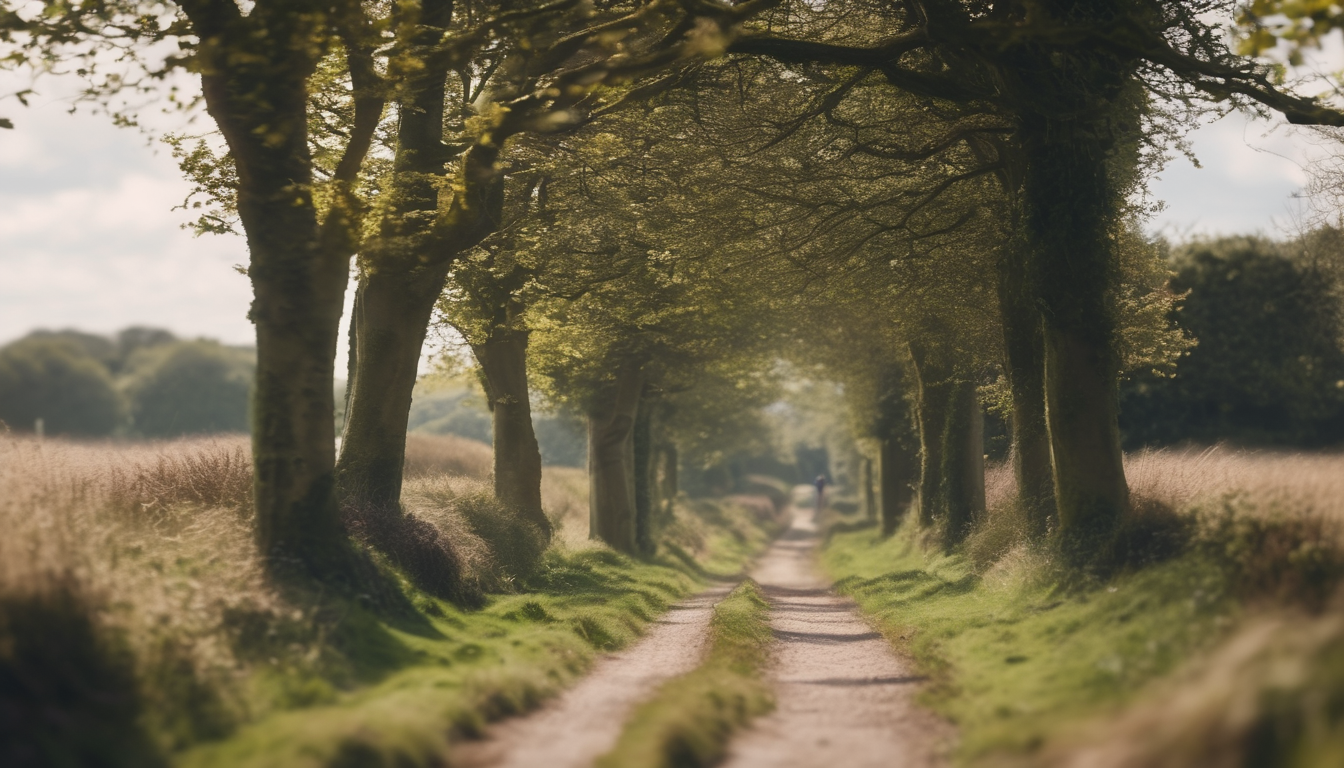 Popular Running Routes on Riddlesdown Common